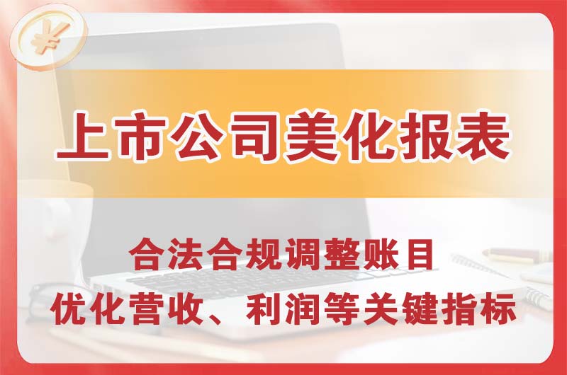 赤水上市公司美化报表